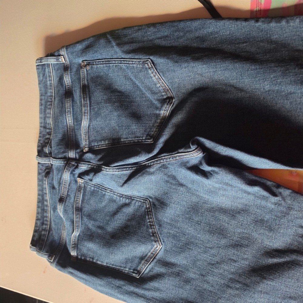 Madewell Curvy Skinny Flare Jeans Blue Medium Wash Denim 16W CKP479974478 - Picture 9 of 9